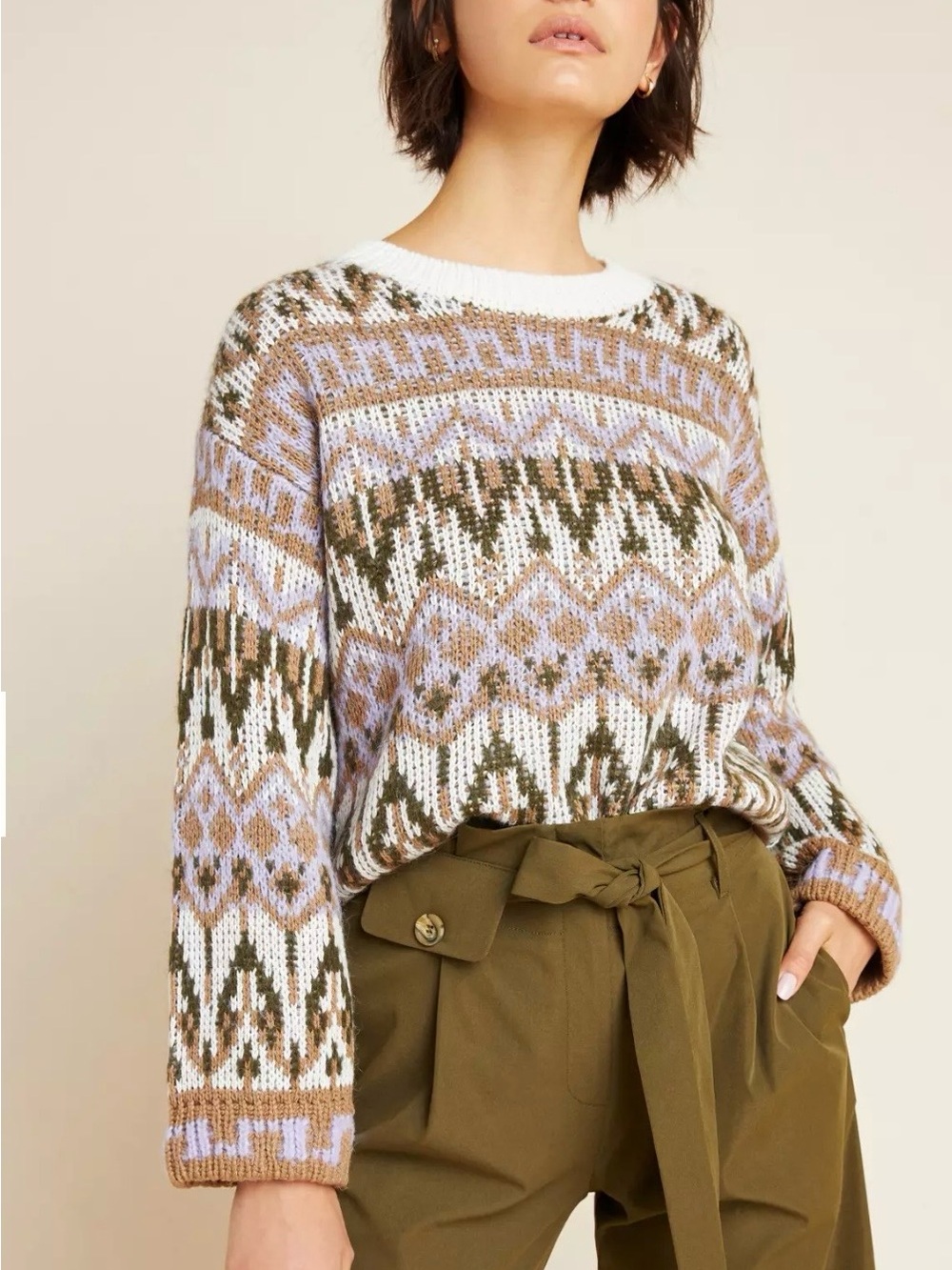 Anthropologie Fabiana Wool Sweater med
